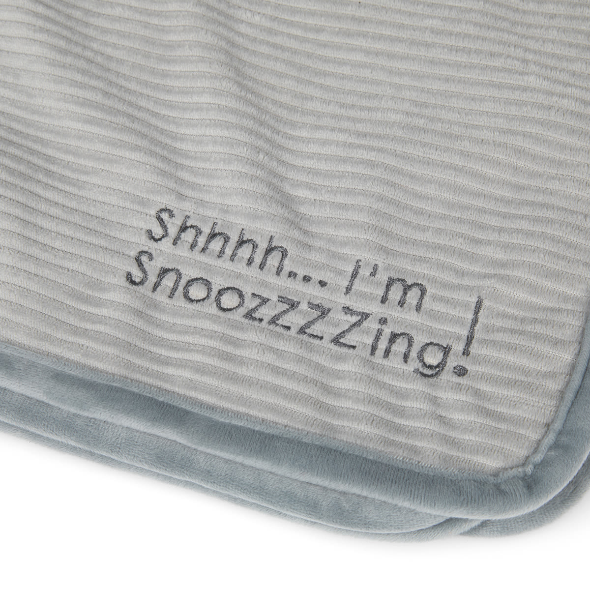 Petface Grey Cord Square Dog & Cat Comforter Blanket