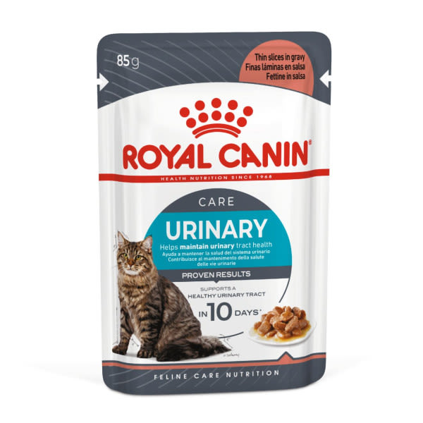 Royal Canin Feline Health Nutrition Urinary Care in Gravy Adult Wet Cat Food