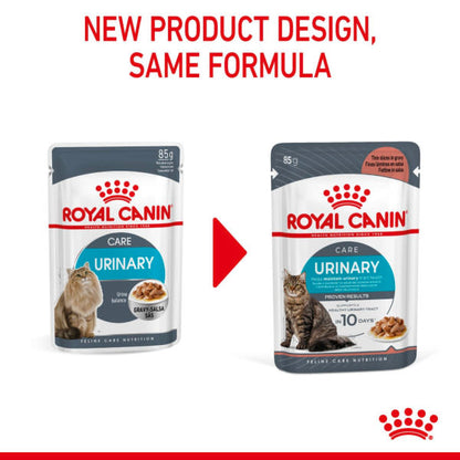 Royal Canin Feline Health Nutrition Urinary Care in Gravy Adult Wet Cat Food