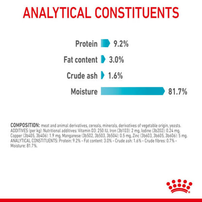 Royal Canin Feline Health Nutrition Urinary Care in Gravy Adult Wet Cat Food