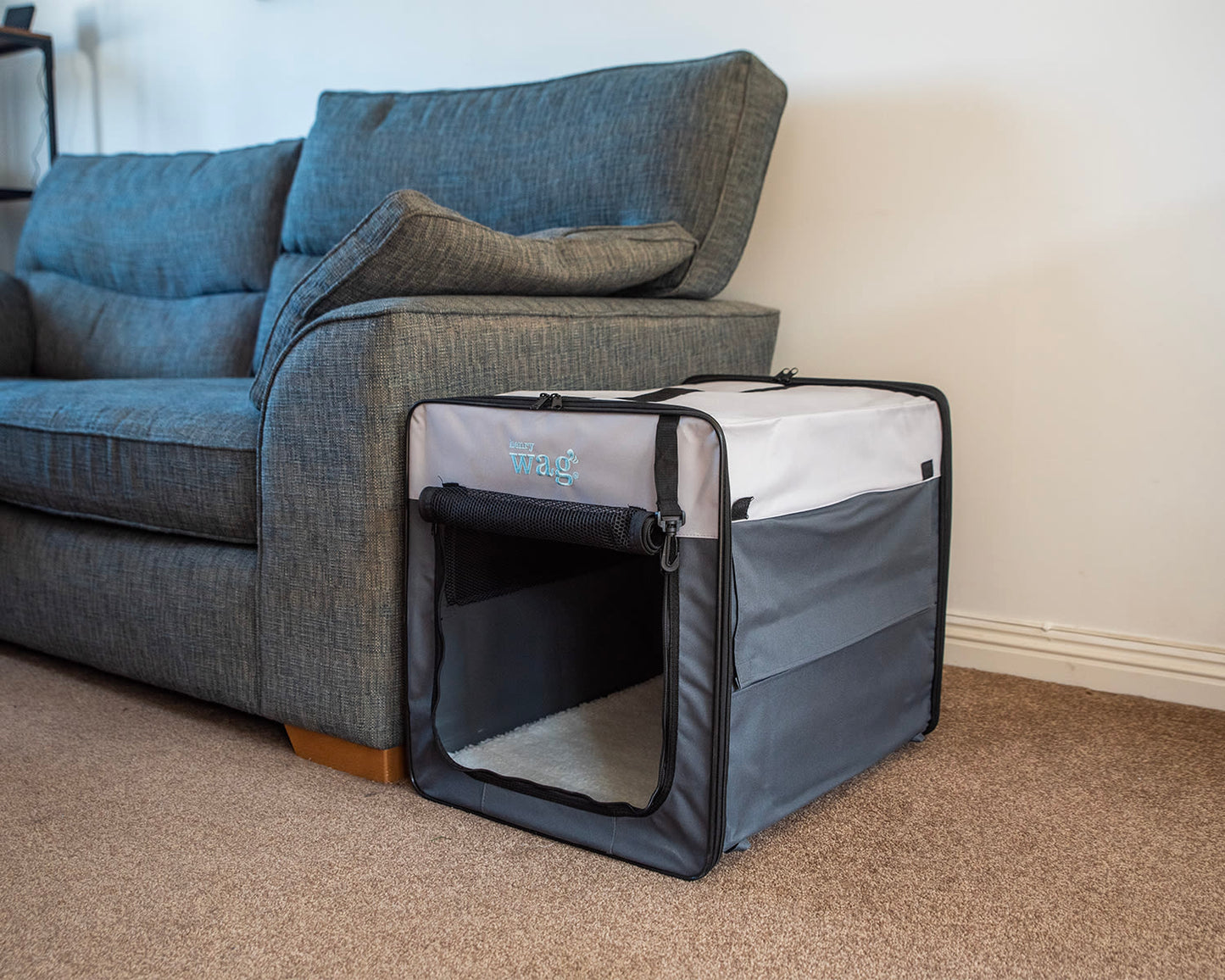 Henry Wag Folding Fabric Travel Pet Crate