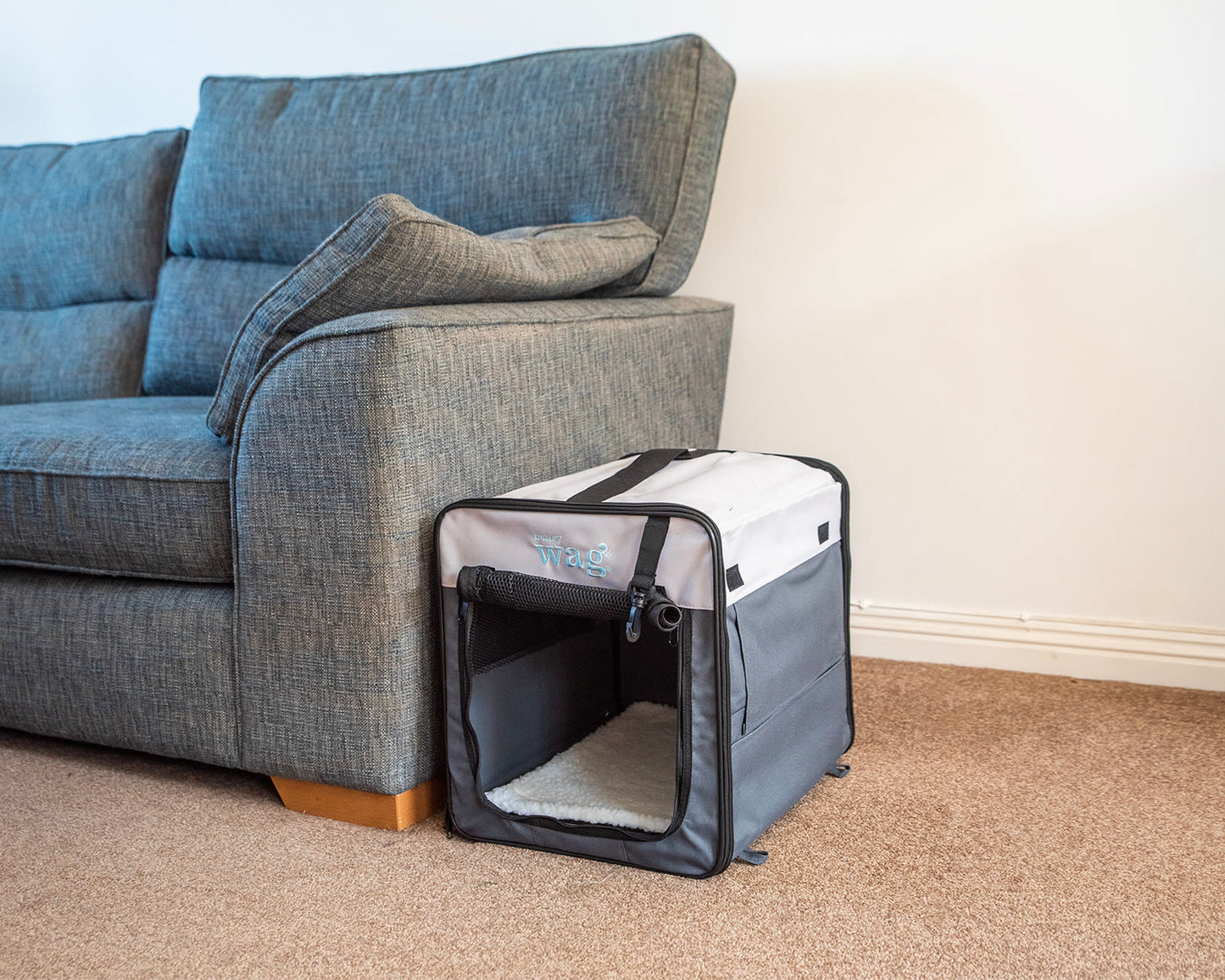 Henry Wag Folding Fabric Travel Pet Crate