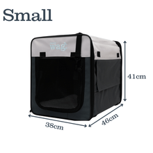Henry Wag Folding Fabric Travel Pet Crate
