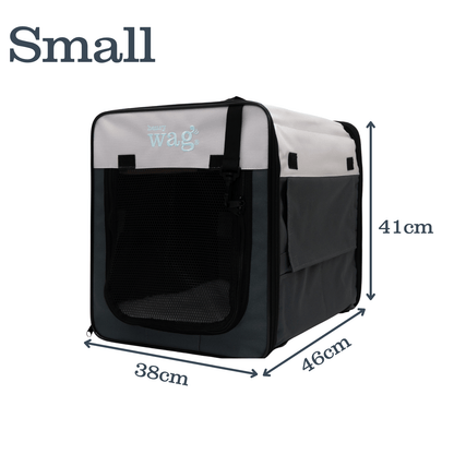 Henry Wag Folding Fabric Travel Pet Crate