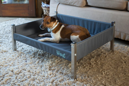 Henry Wag Elevated Grey Dog Bed
