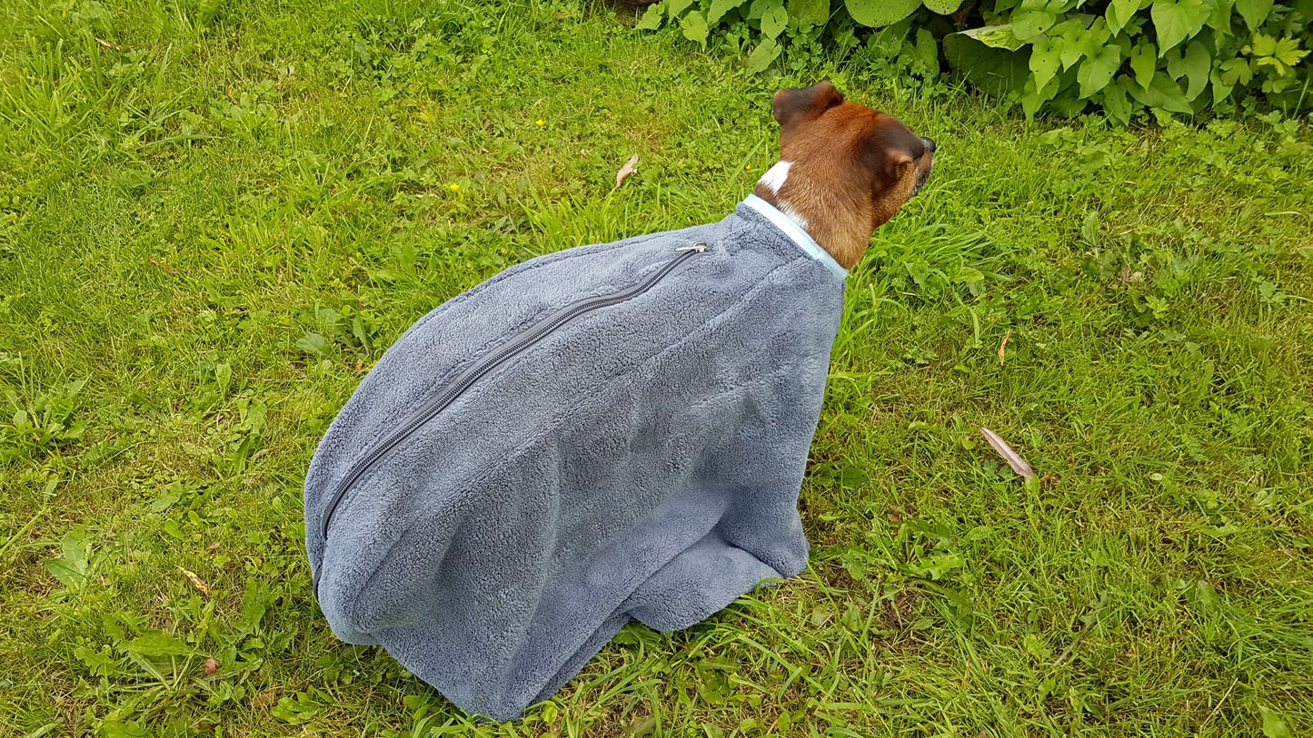 Henry Wag Microfibre Grey Dog Drying Bag