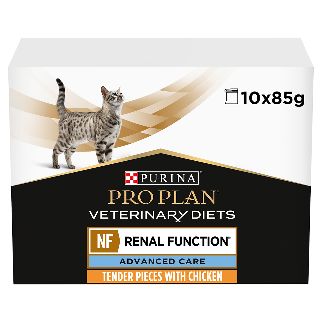 Pro Plan Pro Plan Nf Advanced Care Renal Function Chicken Adult Wet Cat Food pet food packaging