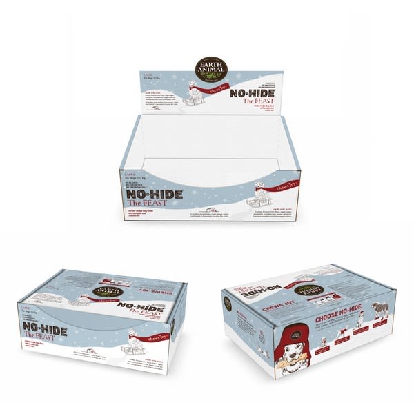 Earth Animal No Hide The Feast Roll Dog Chew Treats