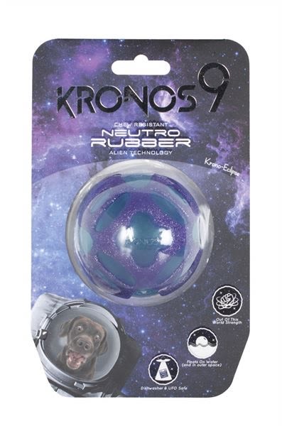 Kronos9 Eclipse Purple Throw & Fetch Dog Toy