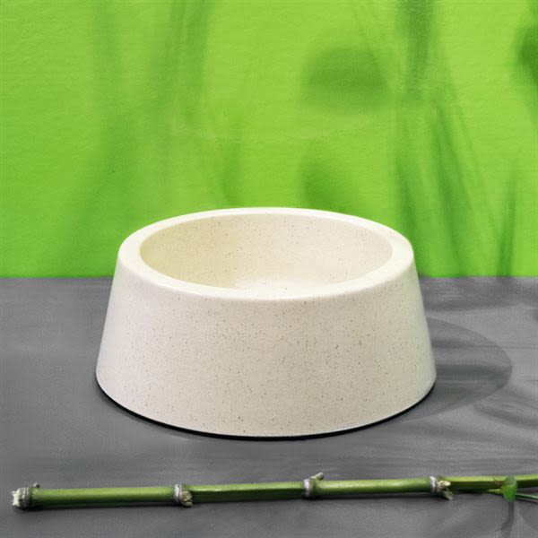 Bamboo Bowl Natural Cat & Dog Single Bowl