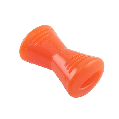 BIONIC Bone Treats Holding Orange Dog Chew Toy