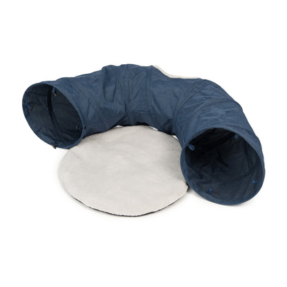 Catit Vesper Tunnel with Sleeping Cushion Cat Toy