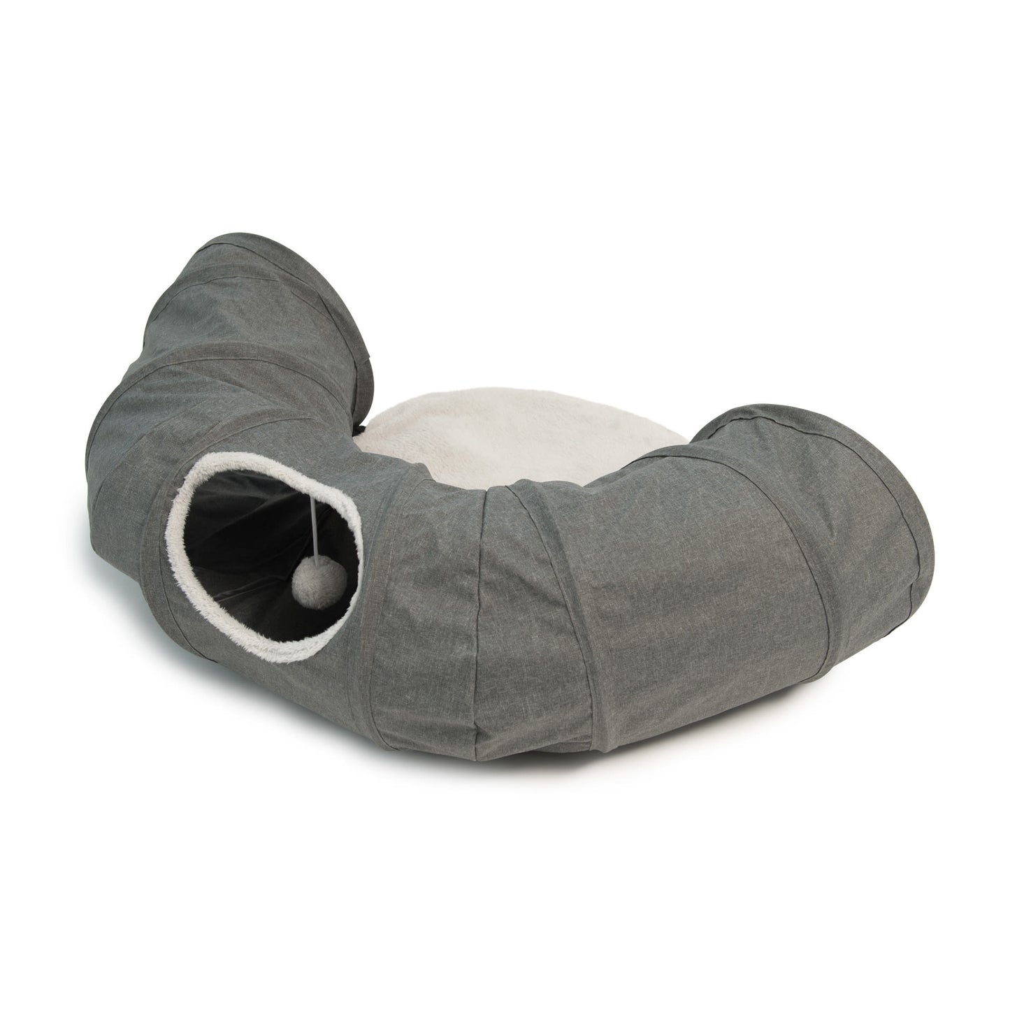 Catit Vesper Tunnel with Sleeping Cushion Cat Toy