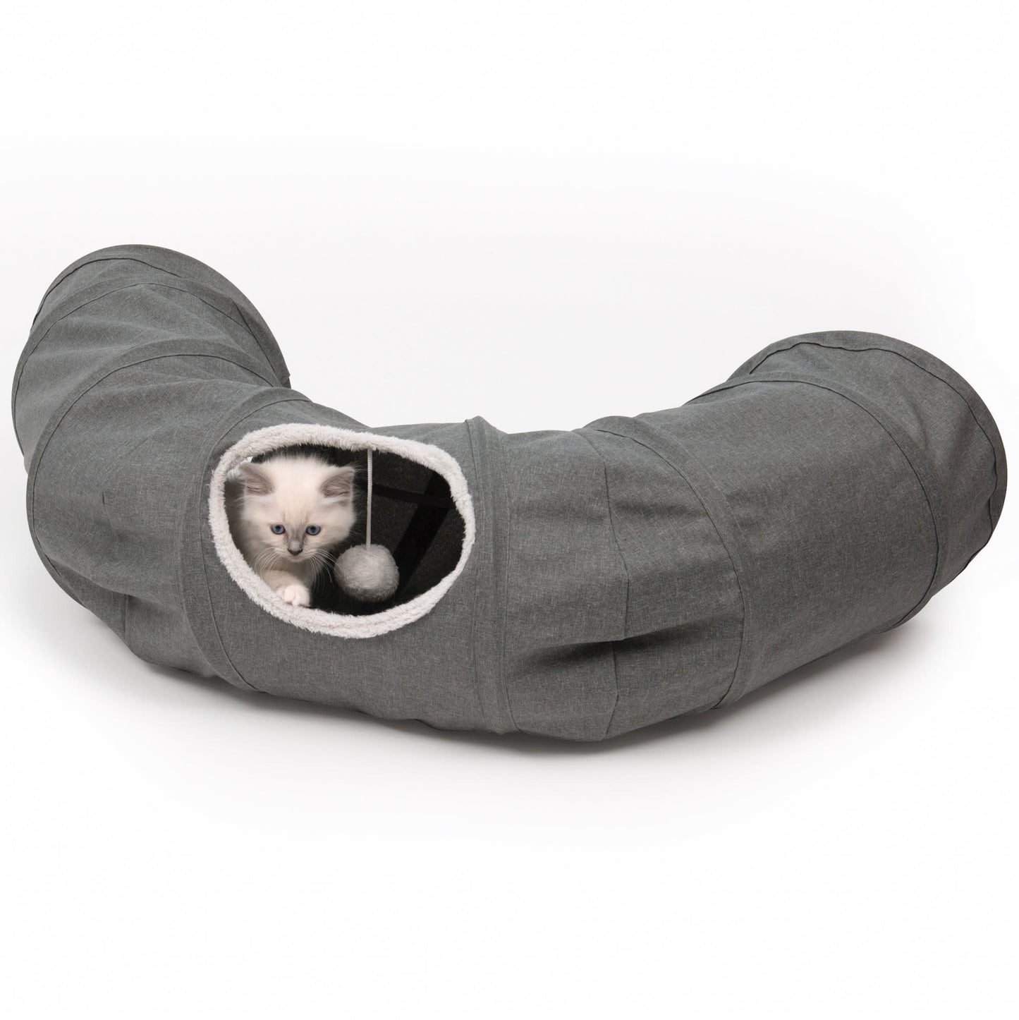 Catit Vesper Tunnel with Sleeping Cushion Cat Toy