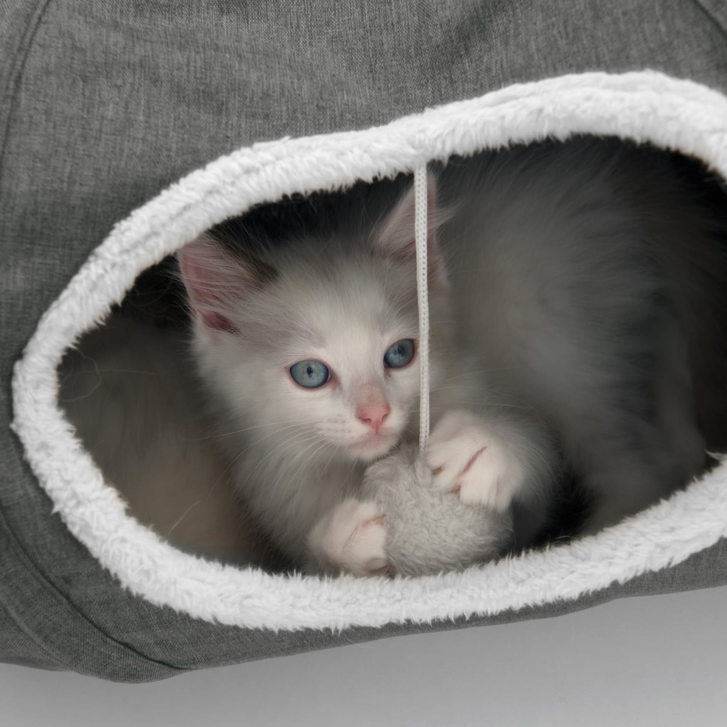 Catit Vesper Tunnel with Sleeping Cushion Cat Toy