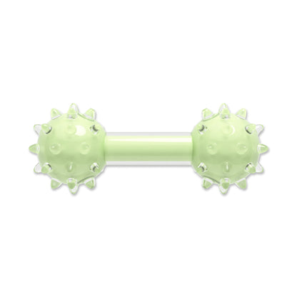 Zeus Duo Spike Dumbbell Mint Scent Dog Chew Toy
