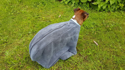 Henry Wag Grey Dog Drying Bag