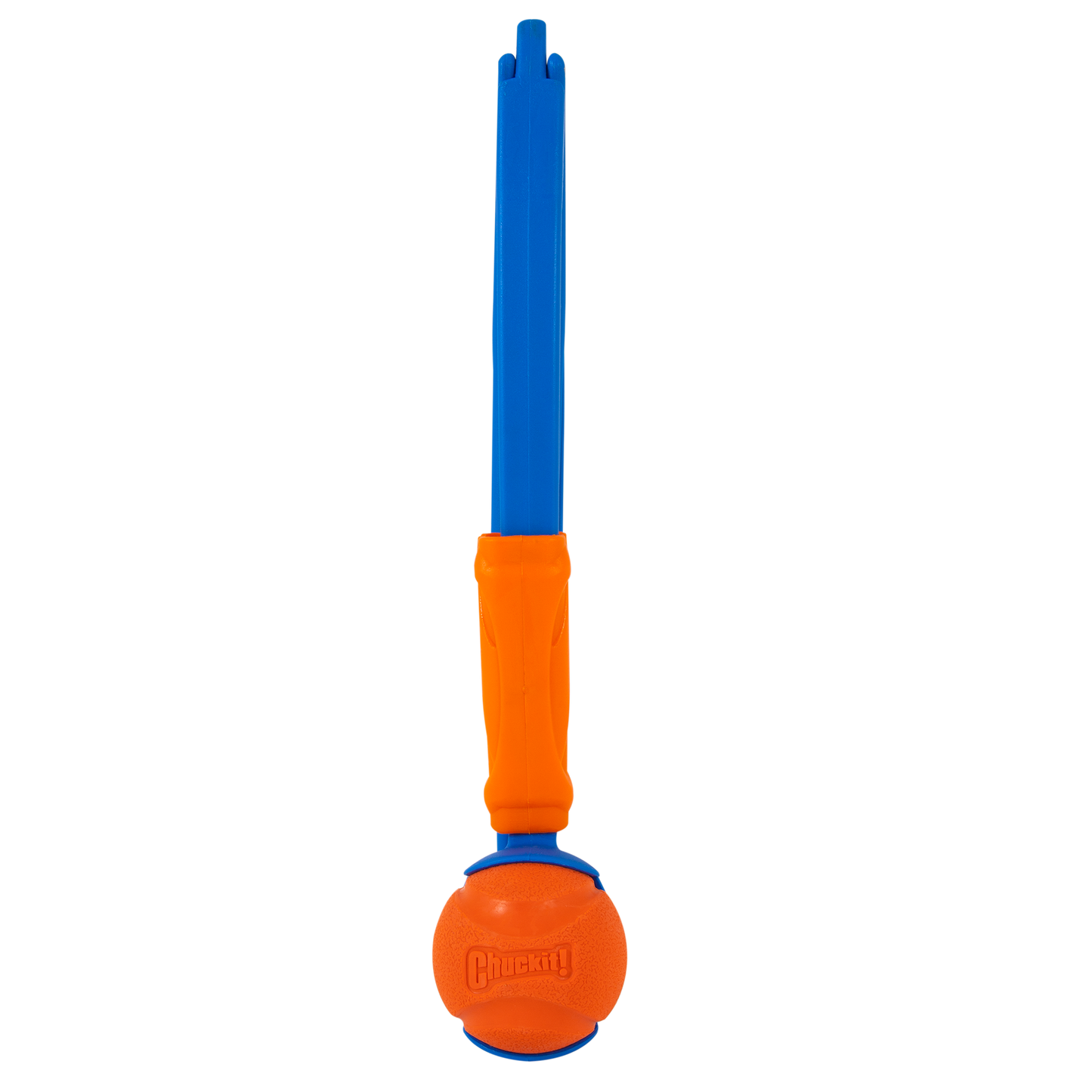 Chuckit! Fetch & Fold Launcher Blue and Orange Dog Toy
