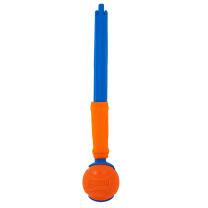 Chuckit! Fetch & Fold Launcher Blue and Orange Dog Toy