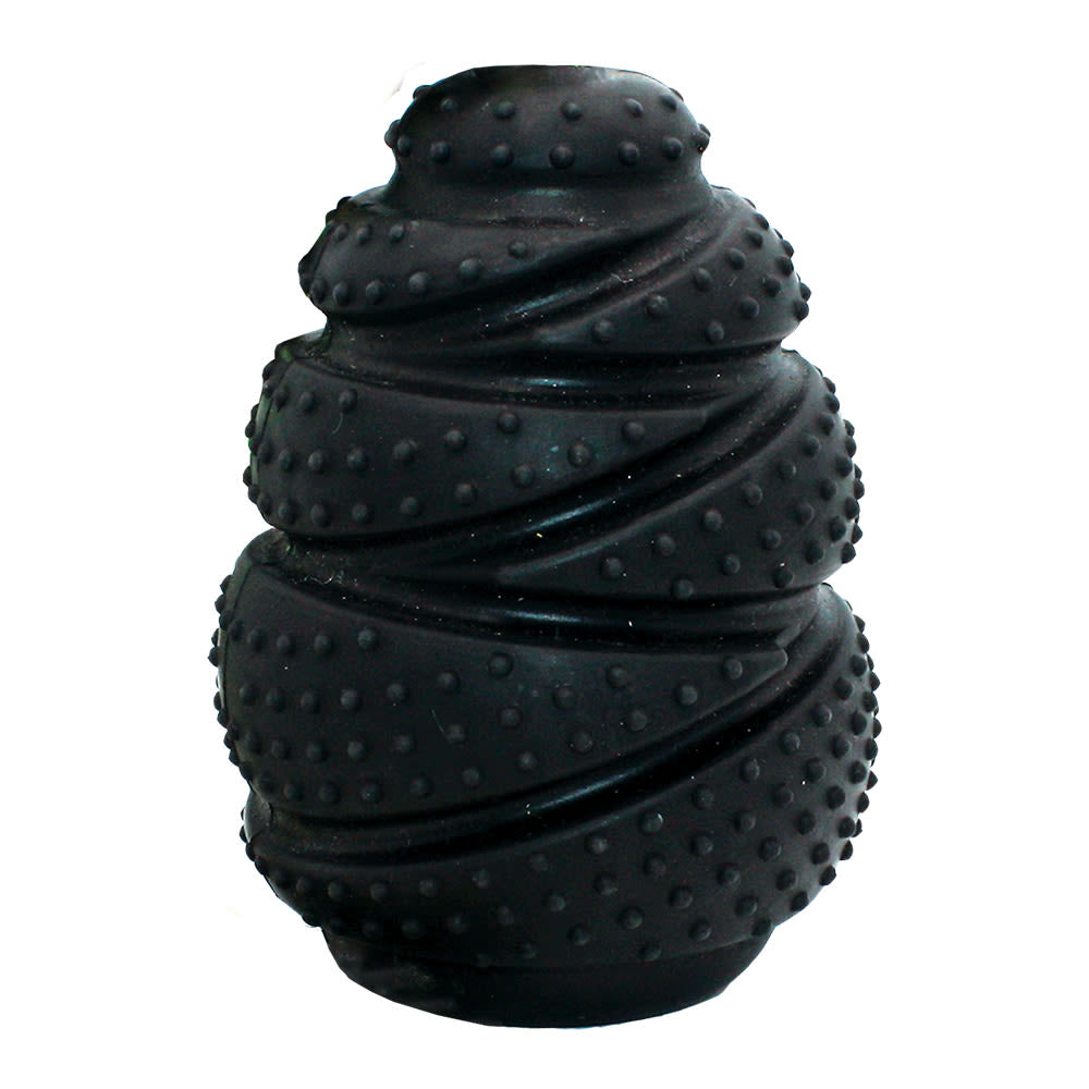 Grrrelli Rubber Tough Black Dog Treat Toy