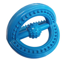 Happy Pet Frame Ball Blue Tug Dog Toy