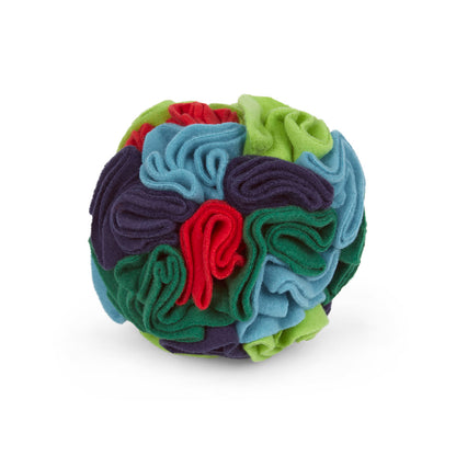 Petface Fabric Snuffle Ball Pet Treat Puzzle Toy