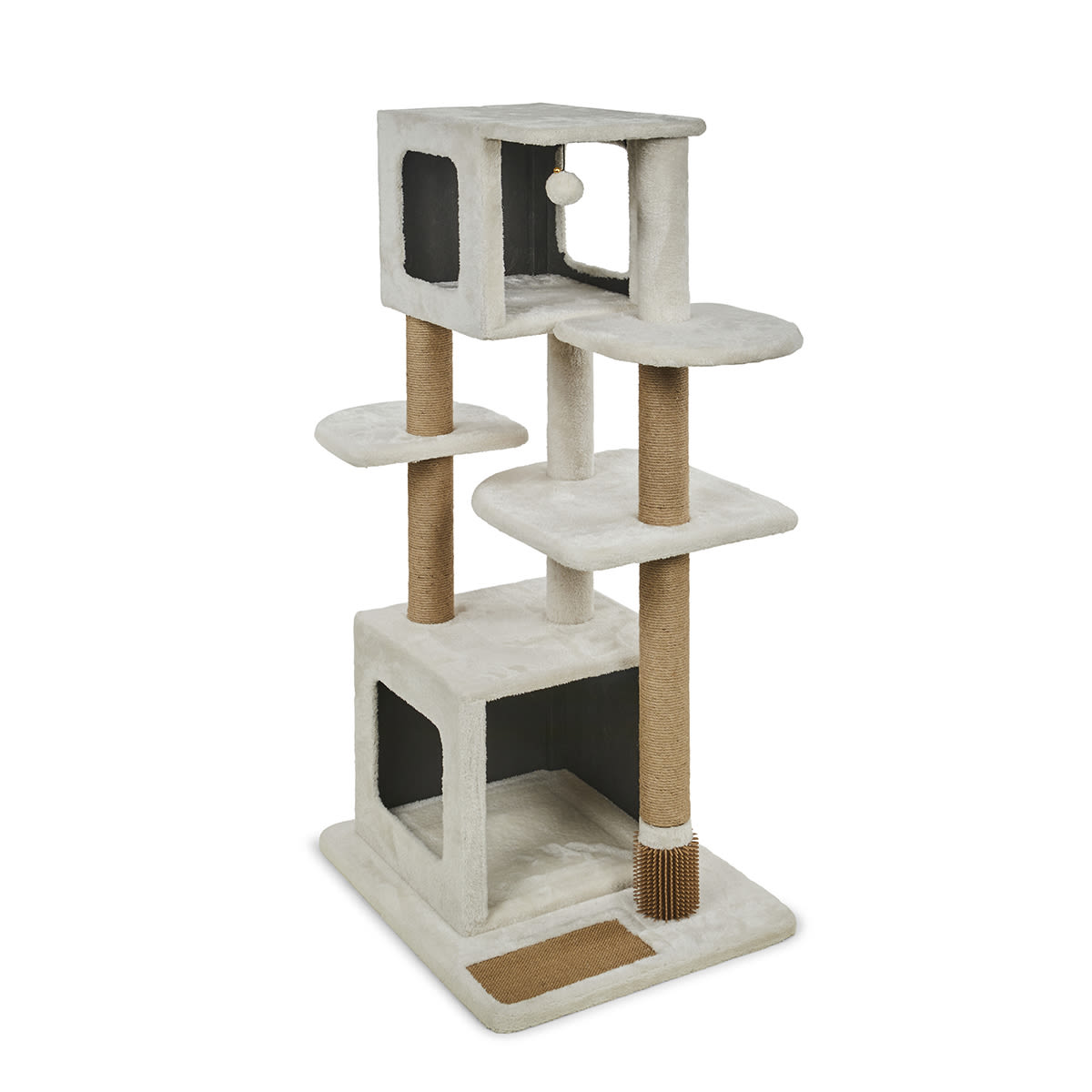 Petface Multi Level Cream Colour Cat Activity Tower
