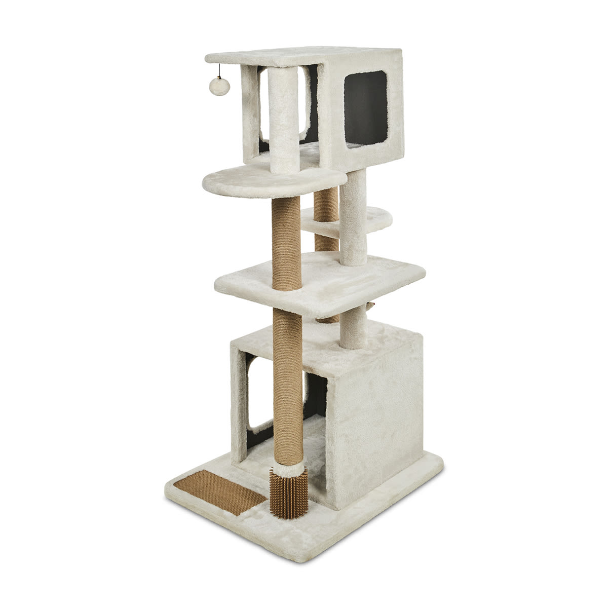 Petface Multi Level Cream Colour Cat Activity Tower