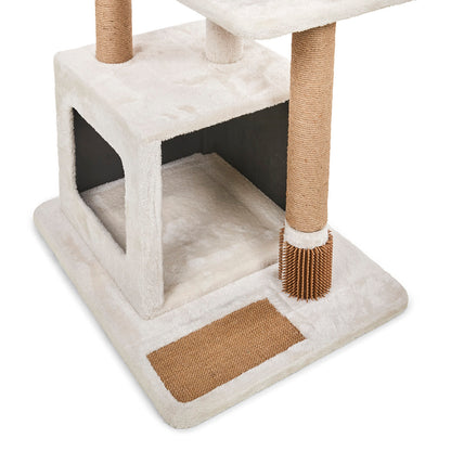 Petface Multi Level Cream Colour Cat Activity Tower
