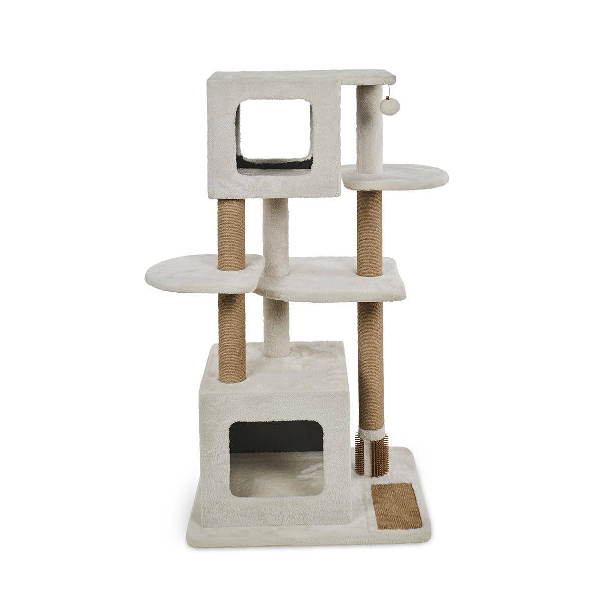 Petface Multi Level Cream Colour Cat Activity Tower