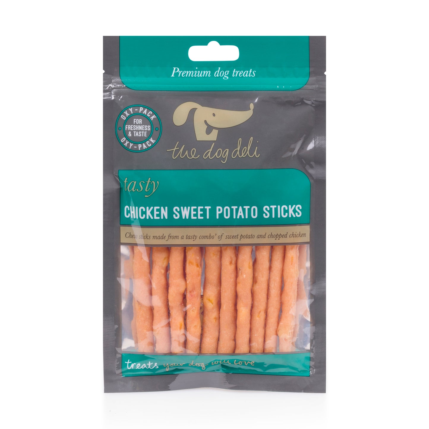 Petface Dog Deli Large Tasty Chicken Sweet Potato Sticks Dog Treats