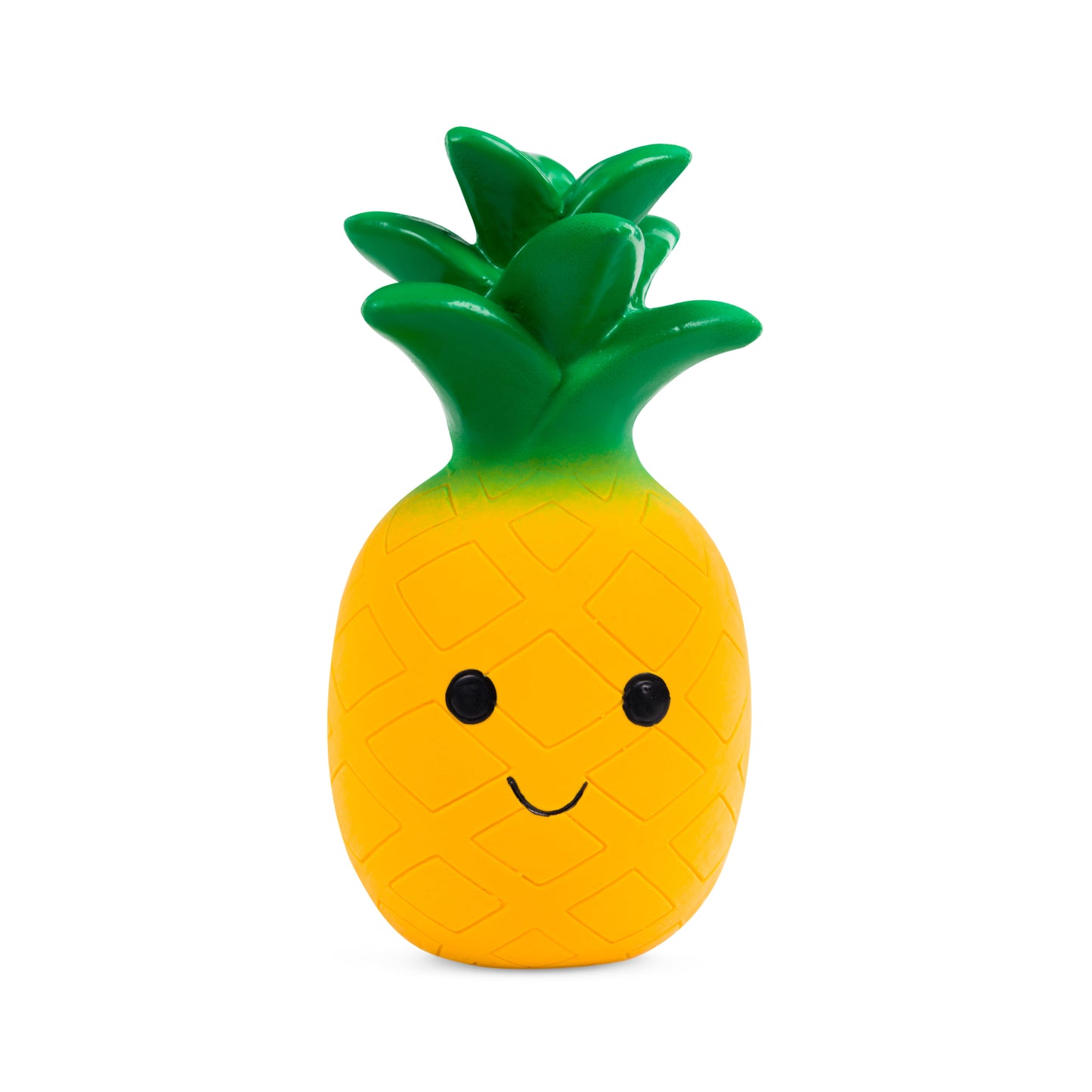 Petface Greenfingers Latex Perry Yellow Pineapple Dog Toy