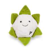 Petface Greenfingers Fluffy Callie Cauliflower White & Green Plush Dog Toy