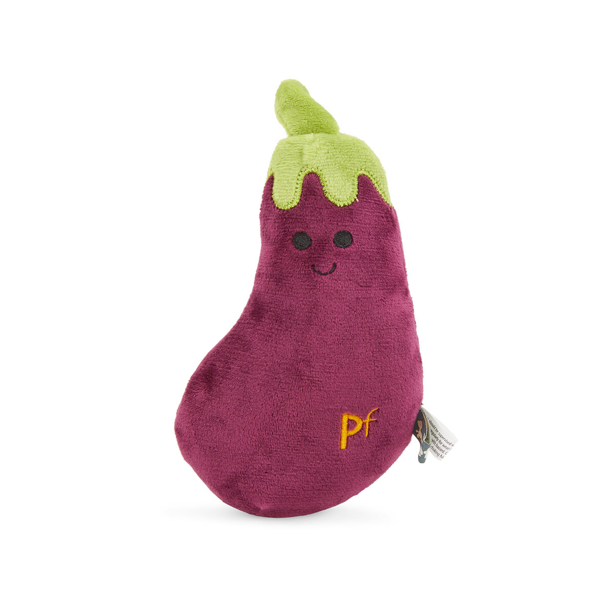 Petface Greenfingers Fluffy Aubri Aubergine Purple Plush Dog Toy