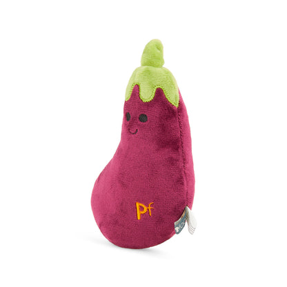 Petface Greenfingers Fluffy Aubri Aubergine Purple Plush Dog Toy