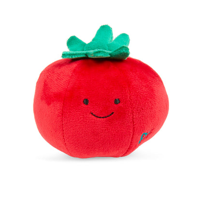 Petface Greenfingers Tigan Tomato Red Plush Dog Toy
