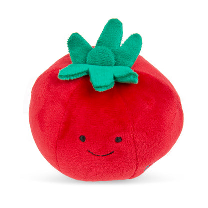 Petface Greenfingers Tigan Tomato Red Plush Dog Toy