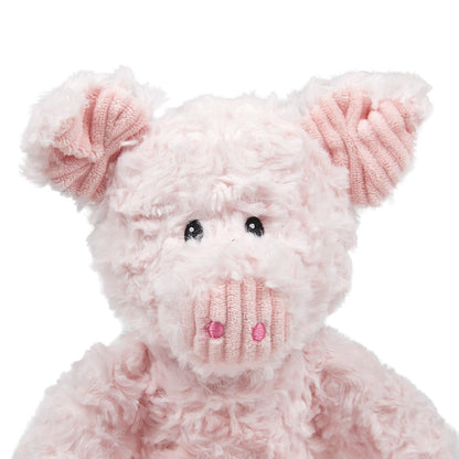 Petface Little Peony Pig Pink Plush Small Dog Toy