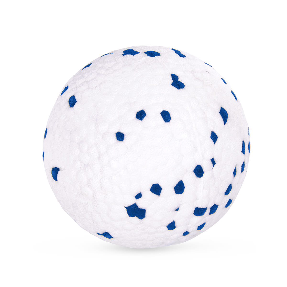 Petface Outdoor Paws Mighty White & Blue Ball Large Dog Toy