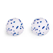 Petface Outdoor Paws Mighty White & Blue Ball Medium Dog Toy