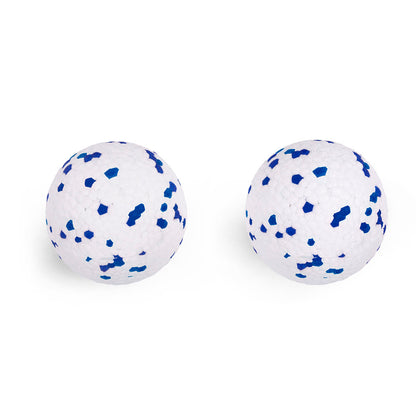 Petface Outdoor Paws Mighty White & Blue Ball Medium Dog Toy