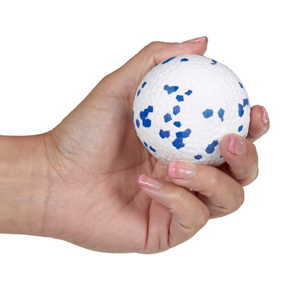 Petface Outdoor Paws Mighty White & Blue Ball Medium Dog Toy
