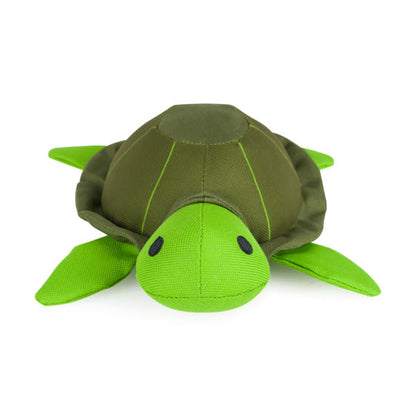 Petface Planet Tessi Turtle Plush Green Dog Toy