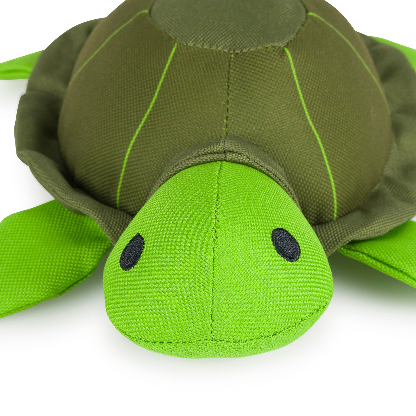 Petface Planet Tessi Turtle Plush Green Dog Toy