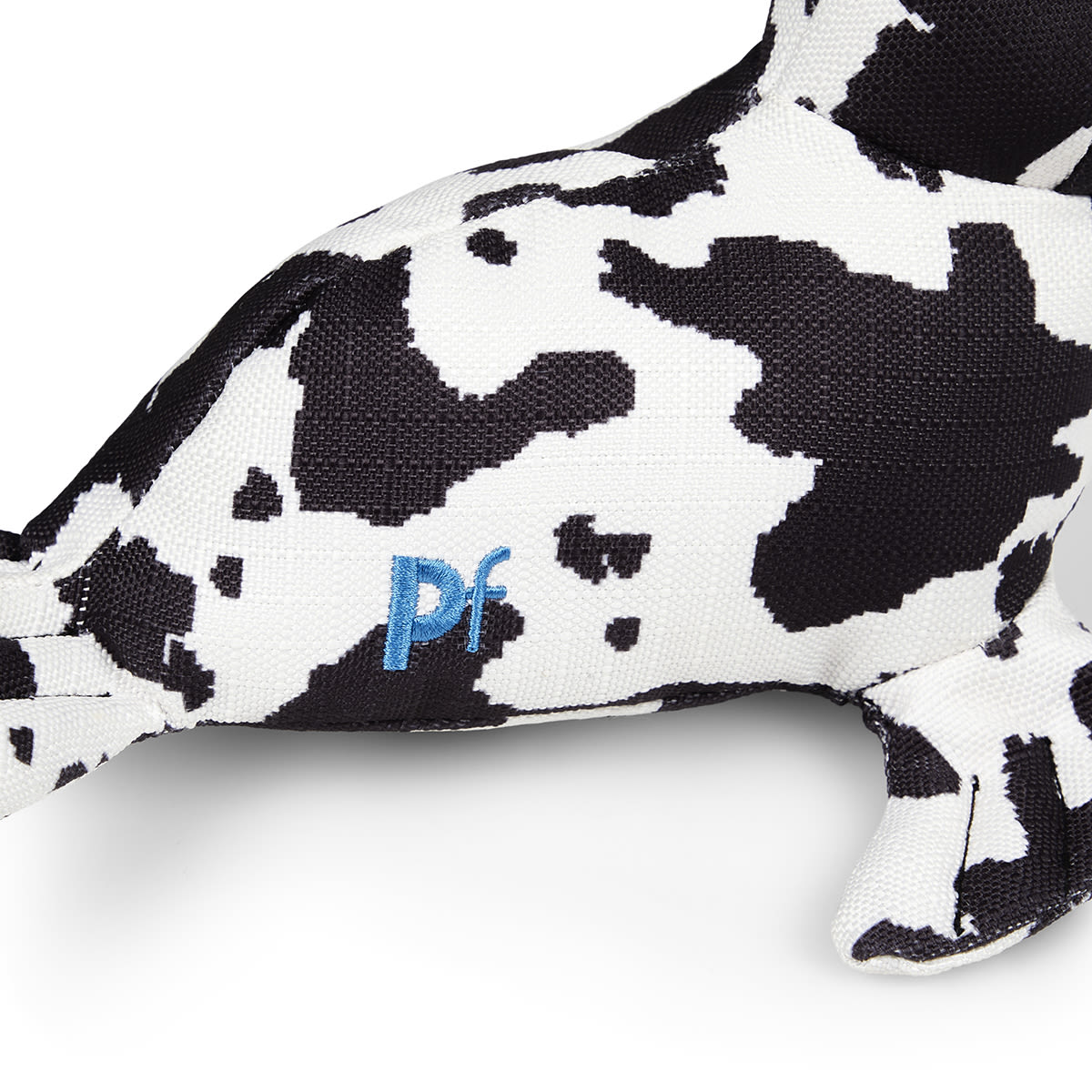 Petface Planet Ocean Cycle Sienna Seal Plush Black & White Dog Toy