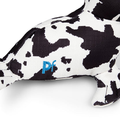 Petface Planet Ocean Cycle Sienna Seal Plush Black & White Dog Toy