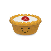 Petface Cherry Bakewell Latex Brown & White Dog Toy