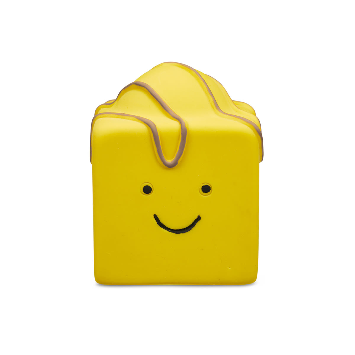 Petface Fondant Fancy Latex Yellow Dog Toy