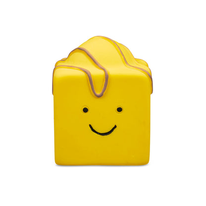 Petface Fondant Fancy Latex Yellow Dog Toy