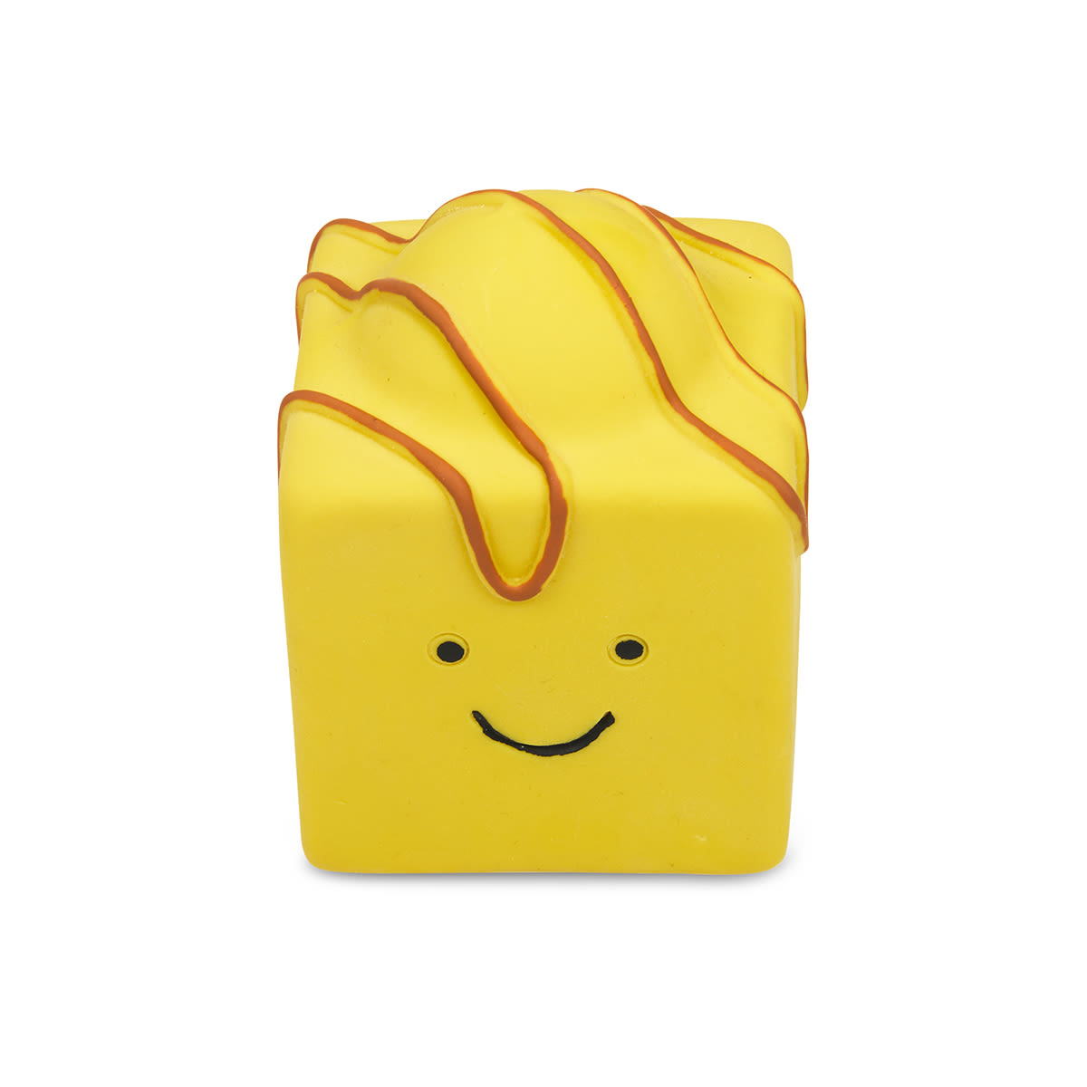 Petface Fondant Fancy Latex Yellow Dog Toy